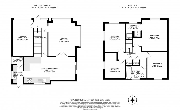 Floorplans For Stanley Road, Aspull, WN2 1YJ