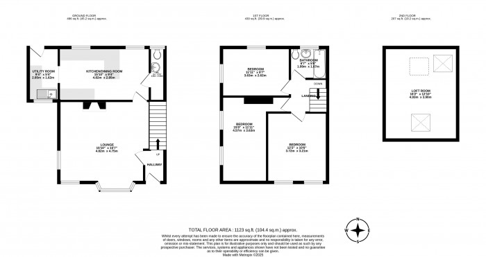 Floorplans For Beechwood Crescent, Orrell, Wigan, WN5 8NL