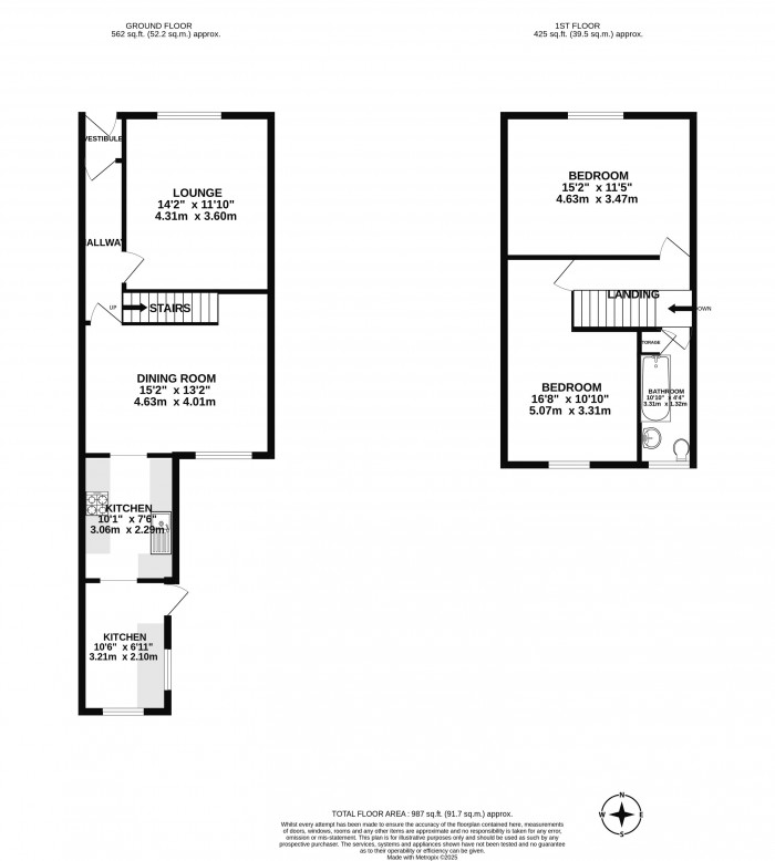 Floorplans For Park Road, Wigan, WN2 3RX