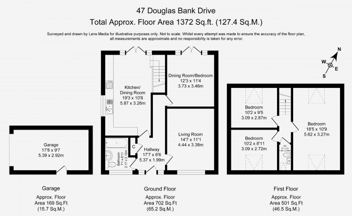 Floorplans For Douglas Bank Drive, Springfield, Wigan, WN6 7NH