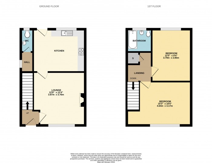 Floorplans For Beech Hill Avenue, Beech Hill, Wigan, WN6 7TB