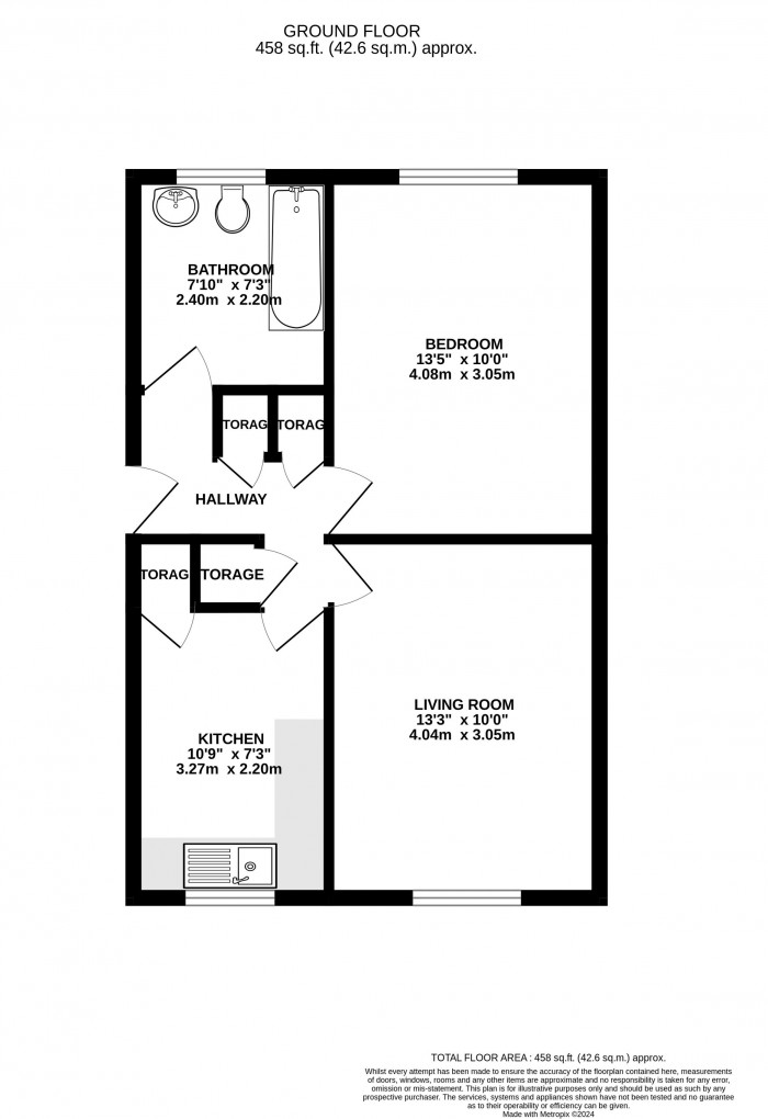 Floorplans For Thackeray Place, Wigan, WN3 5XS