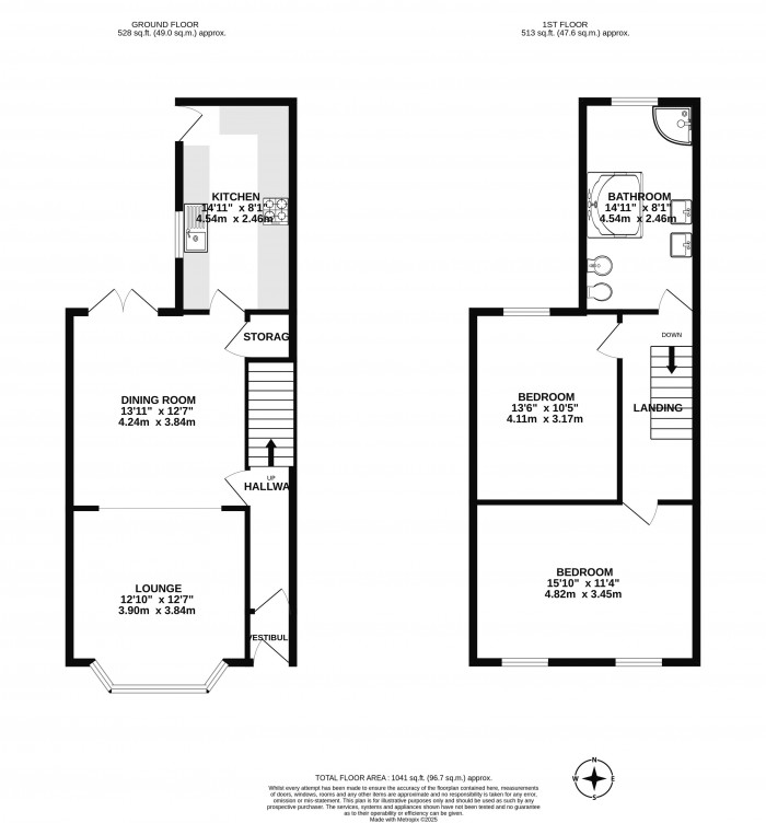 Floorplans For Park Road, Wigan