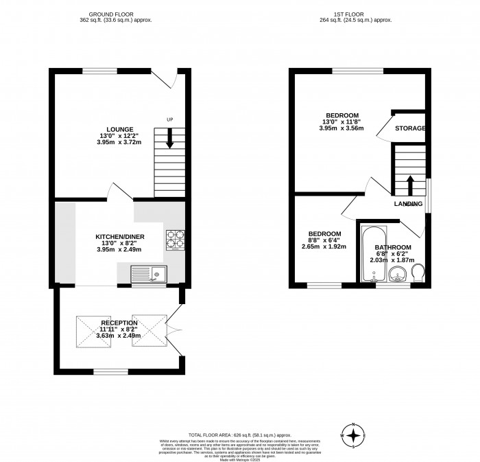 Floorplans For Lime Vale, Ince, Wigan, WN3 4PE