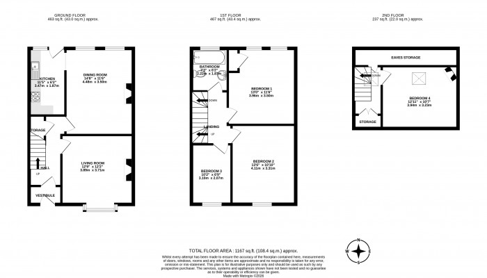 Floorplans For Swinley Lane, Wigan