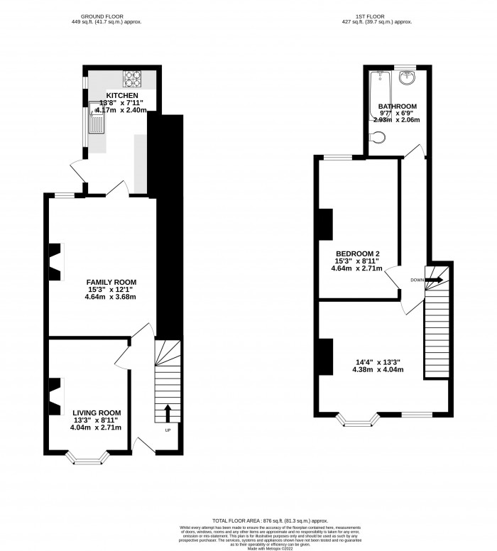 Floorplans For Warrington Road, Wigan
