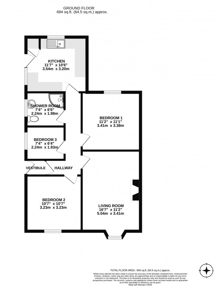 Floorplans For Chimes Road, Ashton-In-Makerfield, Wigan
