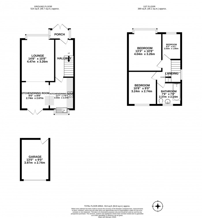 Floorplans For Harbury Walk, Wigan