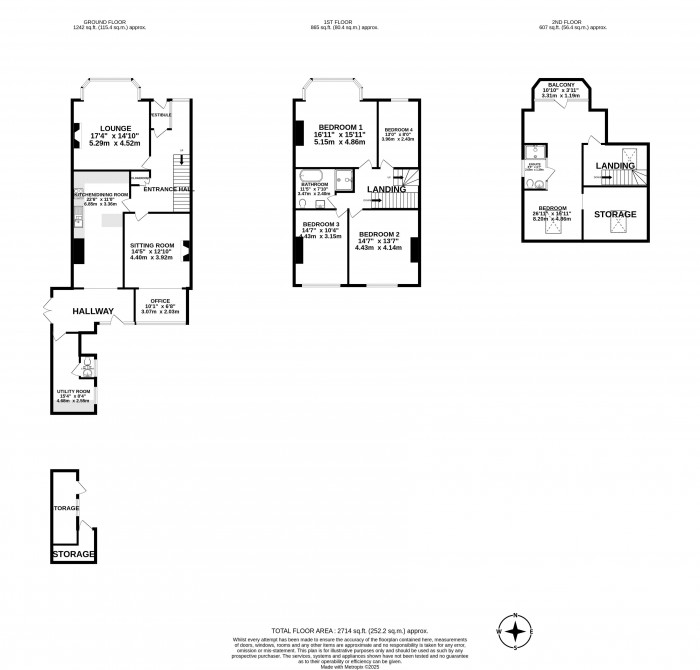 Floorplans For Swinley Road, Swinley, Wigan, WN1 2DL