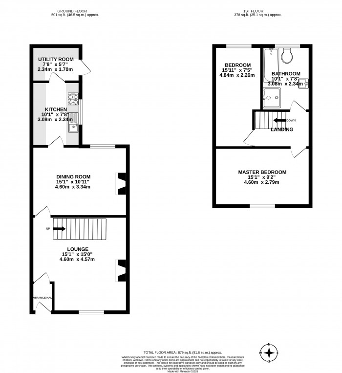Floorplans For Barnsley Street, Wigan, WN6 7HF