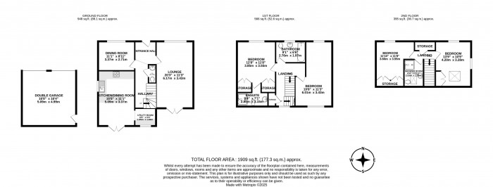 Floorplans For Sheaves Close, Abram, Wigan, WN2 5YS