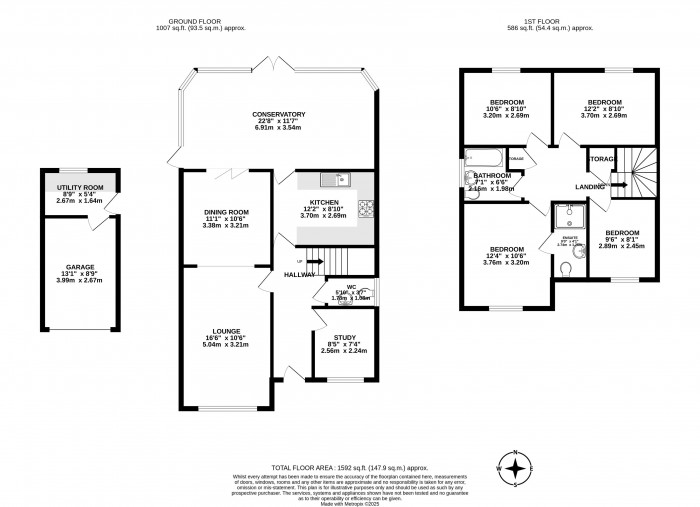 Floorplans For St. Michaels Court, Swinley, Wigan, WN1 2BY