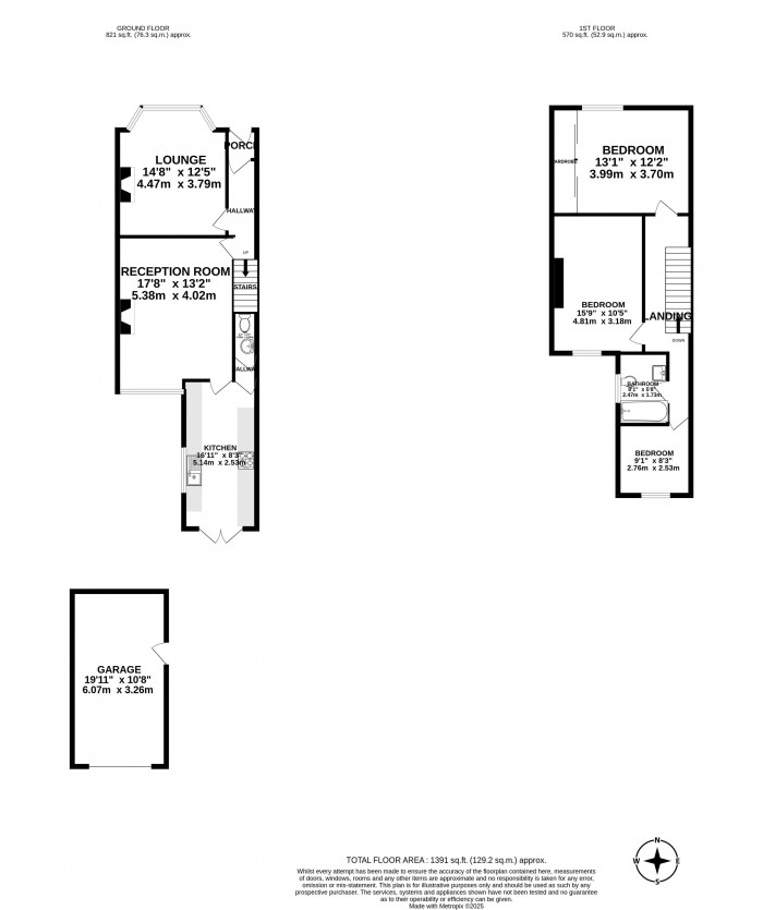 Floorplans For Throstlenest Avenue, Springfield, Wigan, WN6 7AR