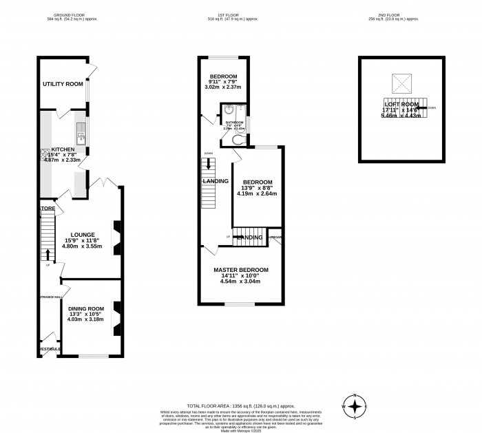 Floorplans For 2 Hornby Street, Wigan