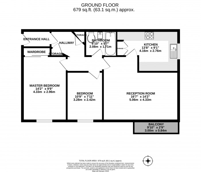 Floorplans For Chelmsford Mews, Wigan, WN1 2PZ
