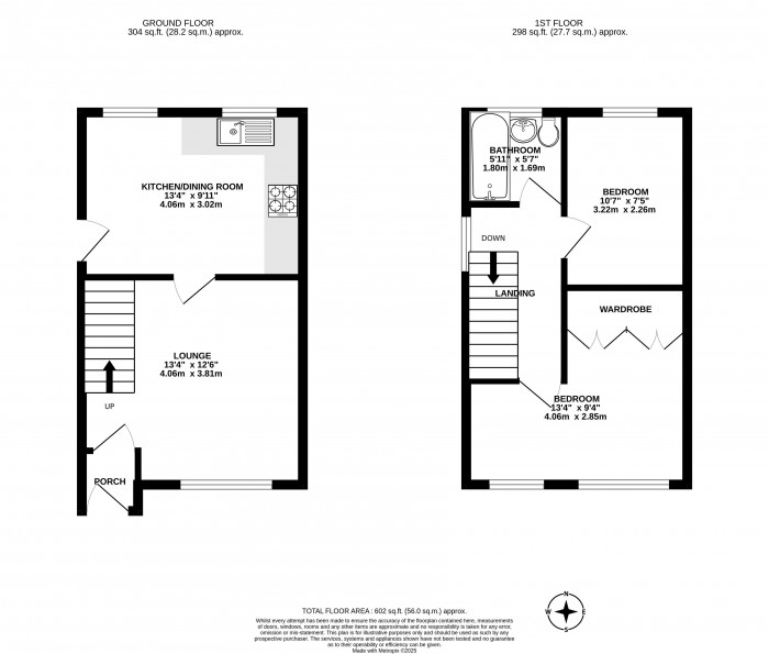 Floorplans For Falkirk Drive, Ince, Wigan, WN2 2JJ