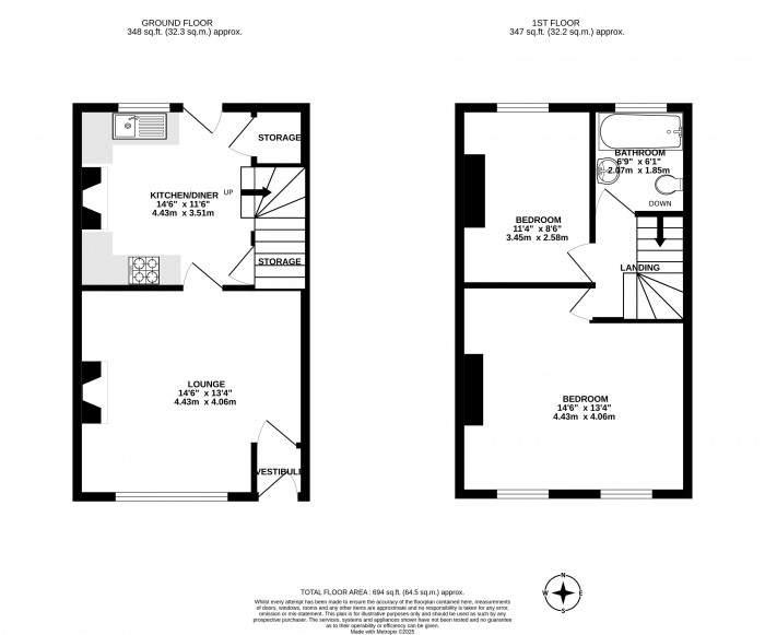 Floorplans For Alfred Street, Wigan, WN1 2HL