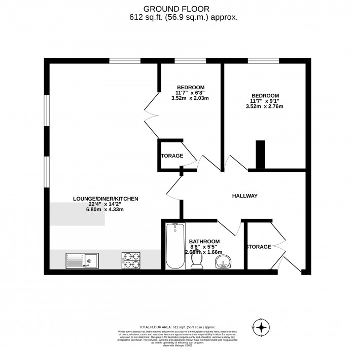 Floorplans For Woodford Street, Pemberton, Wigan, WN5 8AY