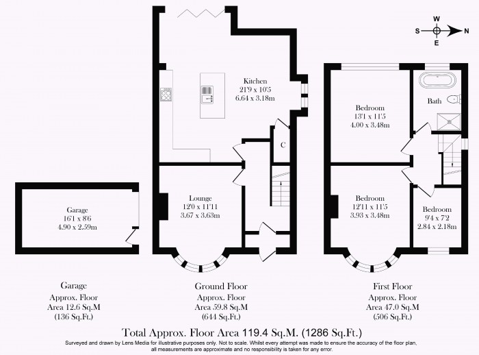 Floorplans For Whitley Crescent, Wigan