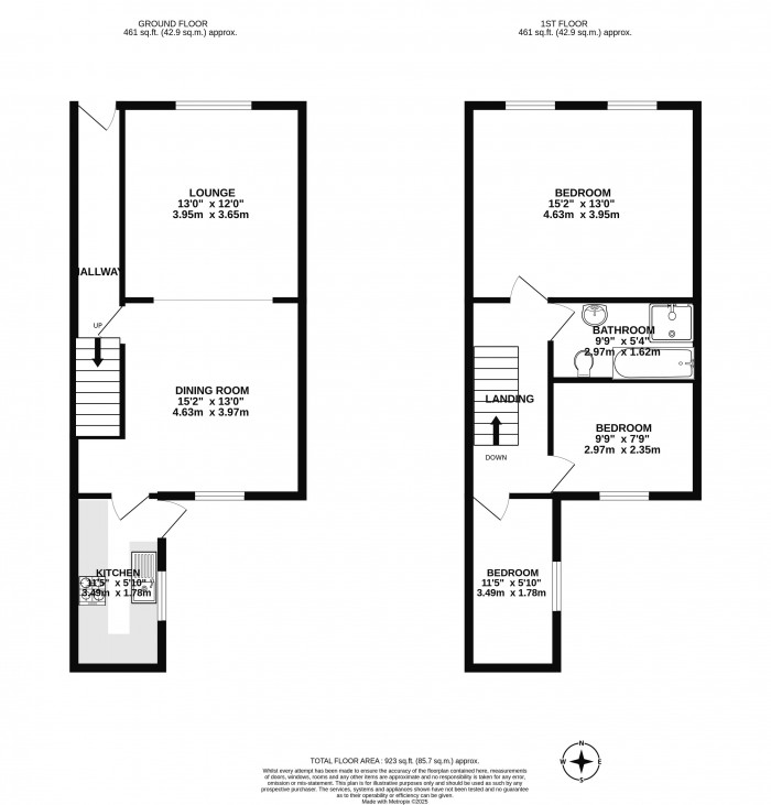 Floorplans For Charles Street, Wigan