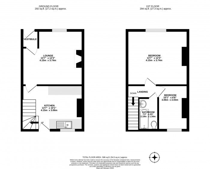 Floorplans For Old Hall Street, Ince, Wigan