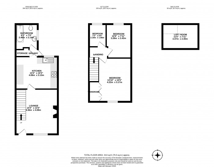 Floorplans For Cecil Avenue, Springfield, Wigan