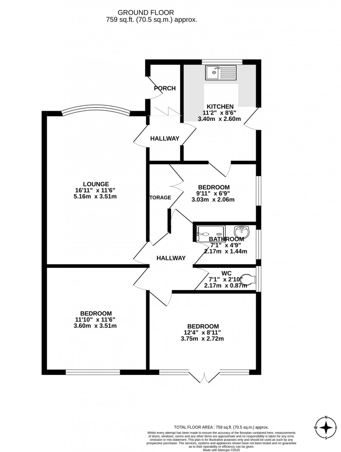 Floorplans For Balcarres Avenue, Whelley, Wigan