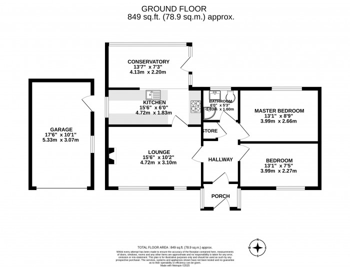 Floorplans For Belldean, Ince, Wigan