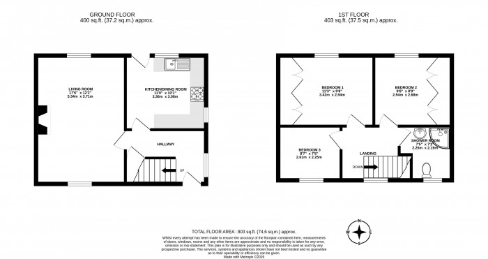 Floorplans For Cedar Drive, Wigan