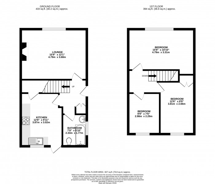 Floorplans For Medway Close, Wigan