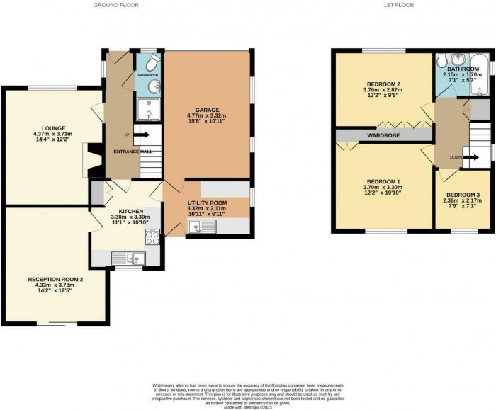 Floorplans For Beech Walk, Winstanley, Wigan, WN3 6DH