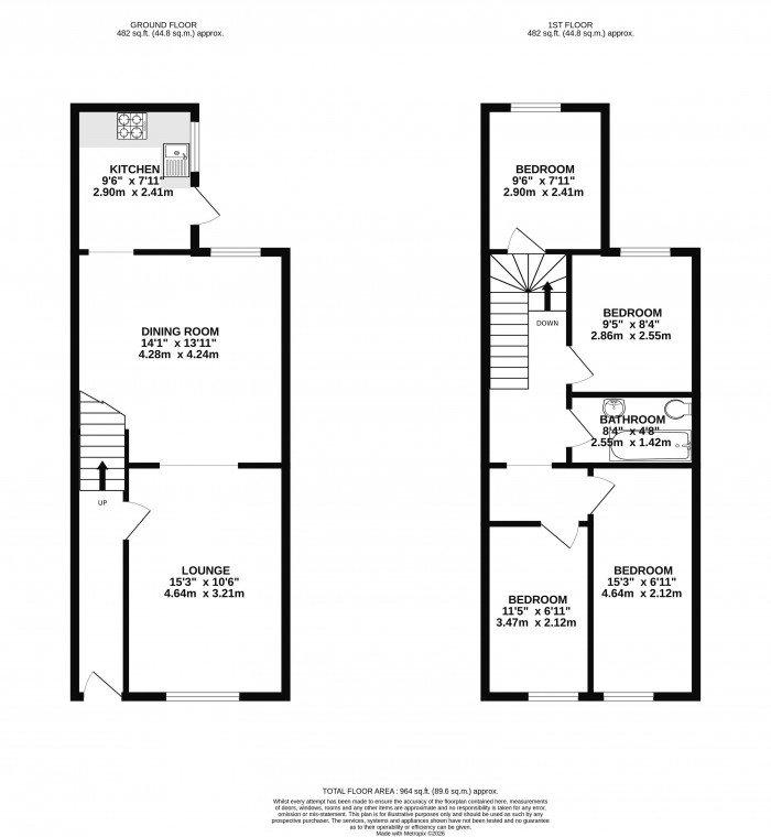 Floorplans For Darlington Street East, Wigan