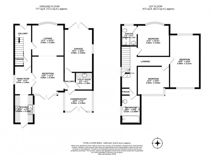 Floorplans For Spencer Road West, Wigan