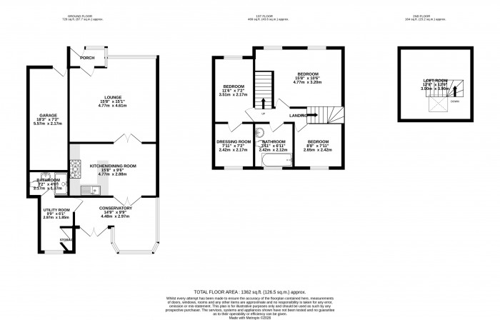 Floorplans For Miles Lane, Wigan