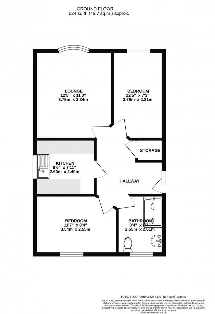 Floorplans For Abingdon Drive, Platt Bridge, Wigan