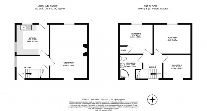 Floorplans For Acacia Crescent, Beech Hill, Wigan