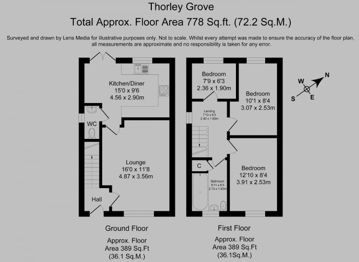 Floorplans For Thorley Grove, Standish, Wigan