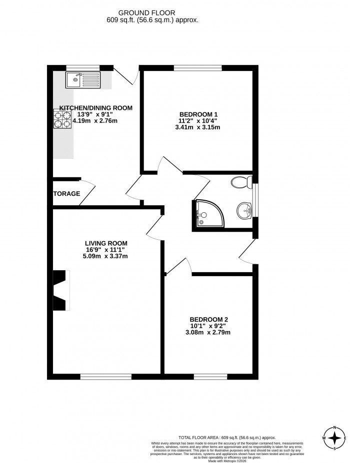 Floorplans For Ruskin Crescent, Wigan