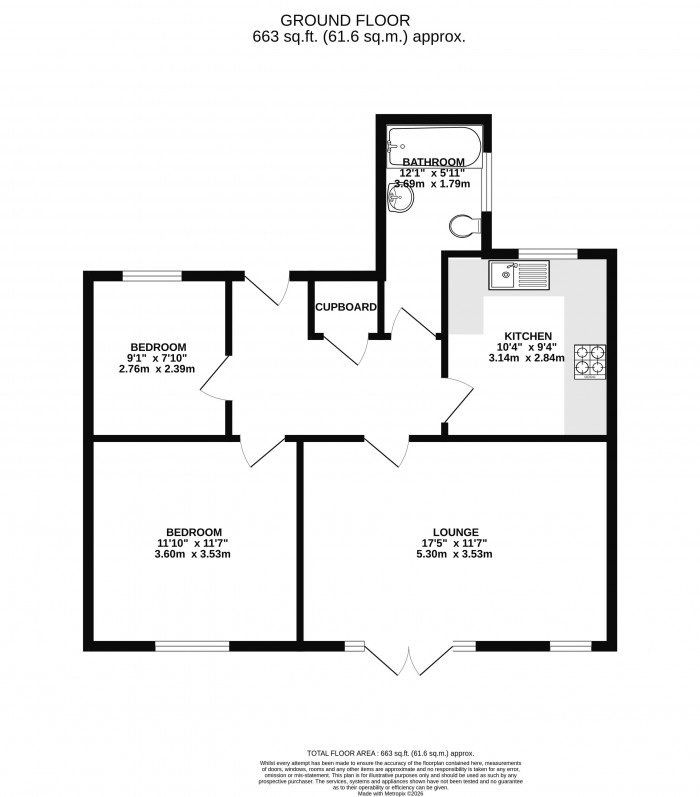 Floorplans For Spencer Road, Wigan