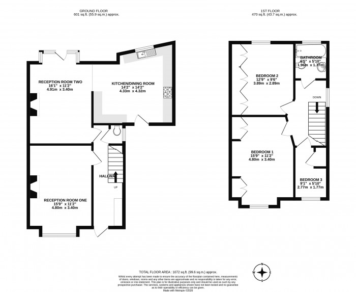Floorplans For Swinley Lane, Swinley