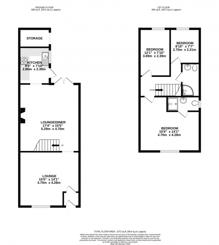 Floorplans For Woodhouse Lane, Wigan