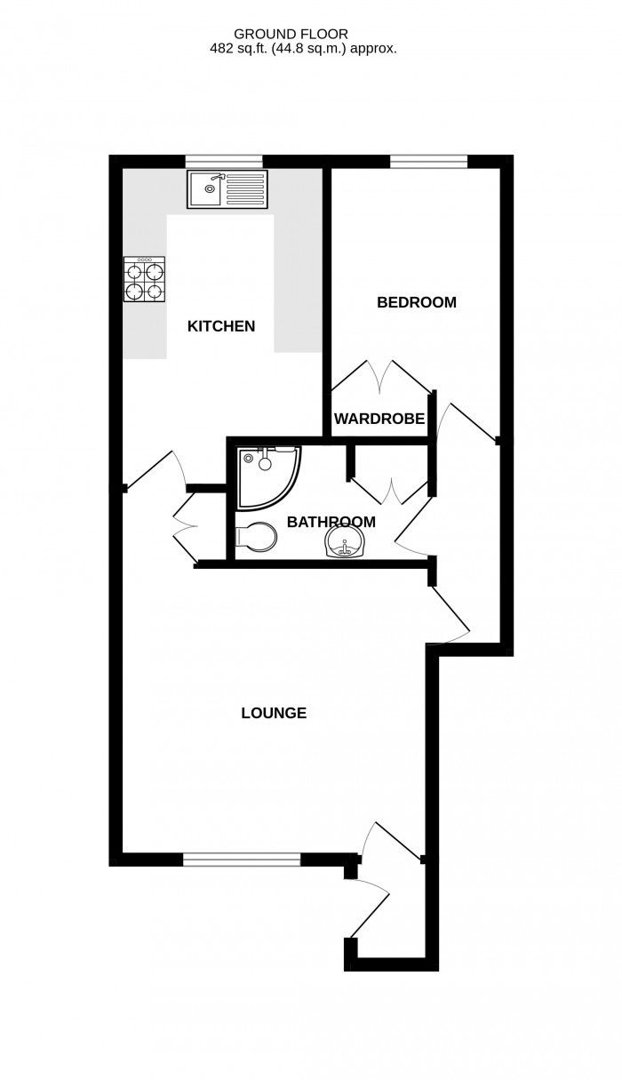 Floorplans For Sandstone Road, Wigan