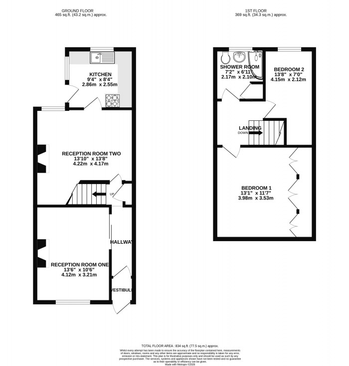 Floorplans For Church Road, Platt Bridge, Wigan