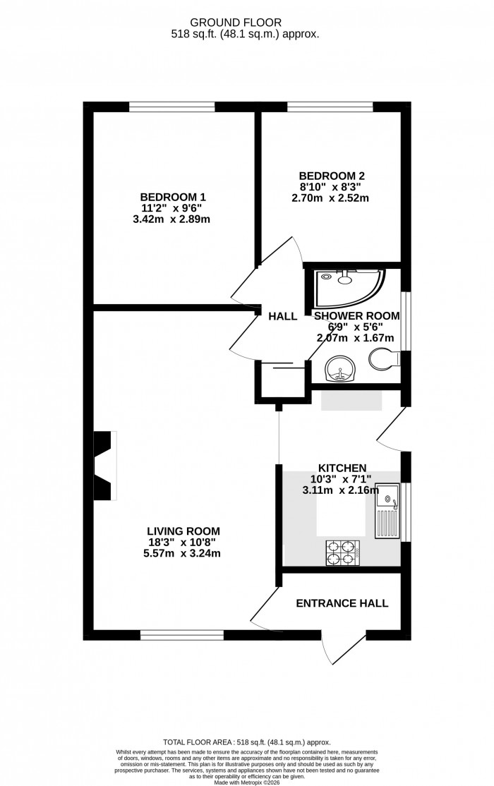 Floorplans For Pool Street, Poolstock, Wigan