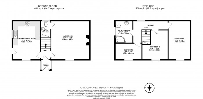 Floorplans For Norfolk Street, Wigan