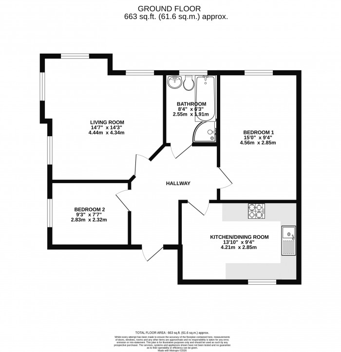 Floorplans For Alden Close, Wigan