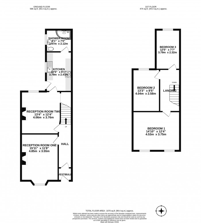 Floorplans For Whelley, Whelley, Wigan