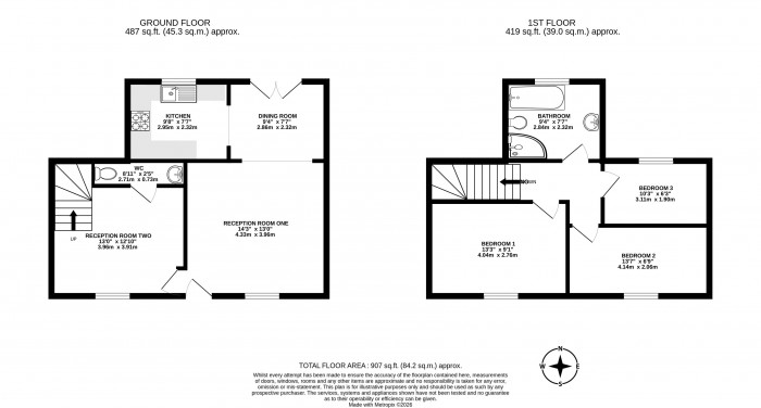Floorplans For Cross Street, Standish, Wigan, WN6 0HQ