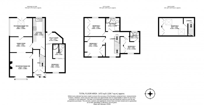 Floorplans For Stroud Close, Whelley, Wigan