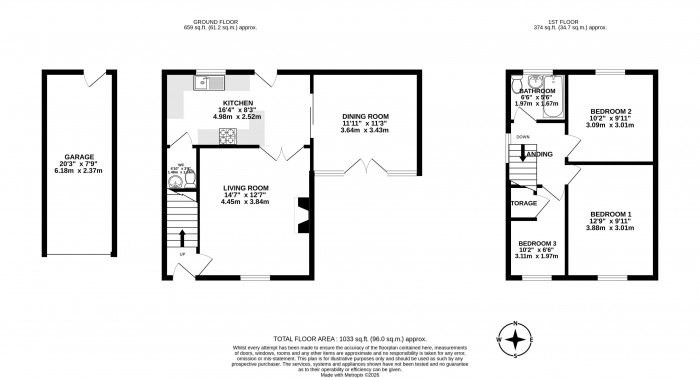 Floorplans For Stanstead Close, Whelley, Wigan